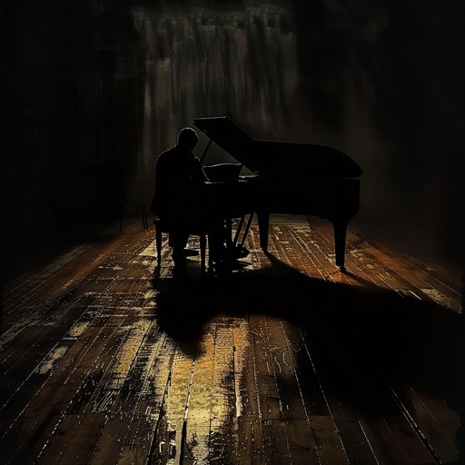 A chilling ballad that delves into deep melancholic tones, featuring haunting piano melodies and minimal percussion. It creates a captivating and introspective atmosphere perfect for reflective moments and dramatic scenery.