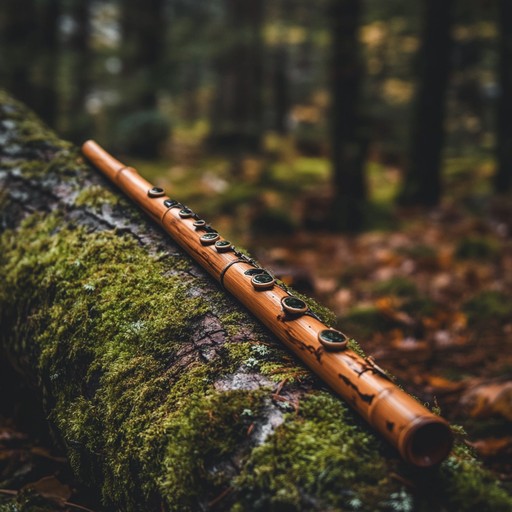 Delve deeper into the soul of the forest where each flute note reverberates the essence of earth and sky, creating a harmonious dialogue between the listener and the natural world.