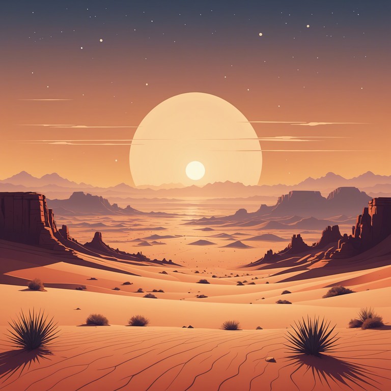 This instrumental track offers a perfect fusion of ancient middle eastern musical traditions and contemporary sophistication. The piece paints an auditory portrait of a mirage shimmering on the horizon in a vast desert, blending traditional instruments with modern harmonies to capture the spirit of both the past and the present.