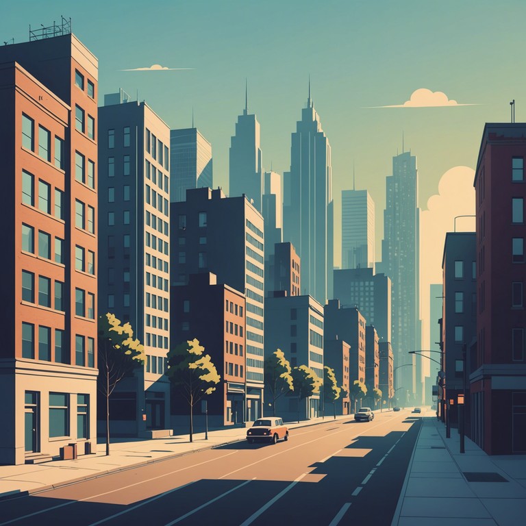 As the city stretches from slumber, the morning is greeted by a melody that weaves through the bustling streets like a refreshing breeze. With each note playing out the promise of a new day, this track carries the lightness of dawn and the energy of the city's heartbeat.