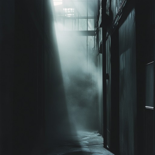 Imagine a dark, foggy alley where shadows play and dance to the haunting beats of a uk garage track. Synth melodies wail like distant cries while deep basslines keep the atmosphere tense and unsettling. Perfect for an otherworldly, intense experience.