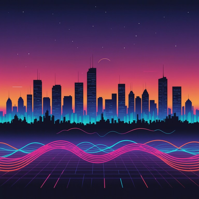 Exploring the subtle balance between retro influences and contemporary sound design, city lights synthesis captivates with its deep synths and engaging rhythms, depicting a metaphorical exploration of city life at night through sound.