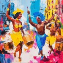 energetic samba rhythms with aggressive, intense percussive breaks.