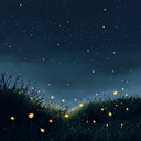 enchanting lullaby inspired by dancing fireflies under starlit skies