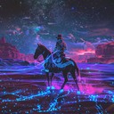 americana melodies fused with futuristic electronic beats and textures.