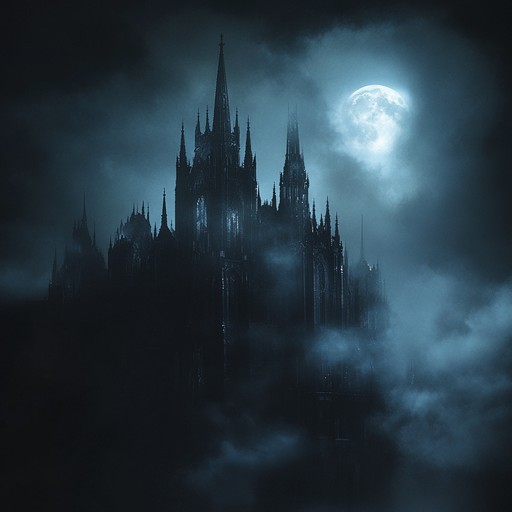 A calming yet haunting instrumental that blends serene melodies with dark, gothic undertones, evoking a sense of stillness and introspection amidst a melancholic night