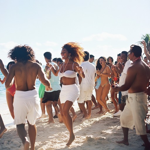 This vibrant track fuses lively conga rhythms with the captivating flair of afro cuban sounds. Energetic drum patterns, rhythmic claves, and spirited brass melodies create an irresistible groove perfect for dancing. Celebrate the fusion of cultural influences through pulsating beats that transport listeners to tropical, sun soaked beaches.