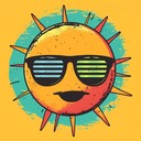 energetic groove with sunny, uplifting funk vibes