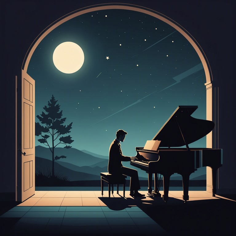 As you step into the shadows of the night, the music begins—each piano key delicately pressed produces a haunting melody that echoes the whispers of the dark, blending beautifully with the mystique and allure of the cabardt atmosphere. It’s not just music; it’s a sensual serenade that murmurs the untold stories of a thousand starry nights.