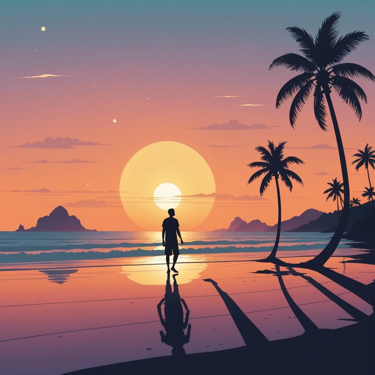 This track embodies a tranquil rio de janeiro evening, where gentle samba rhythms guide you into a state of deep relaxation. With smooth, flowing melodies that evoke a serene stroll along a sunset kissed copacabana, the music transports listeners to a world of peace and stillness.