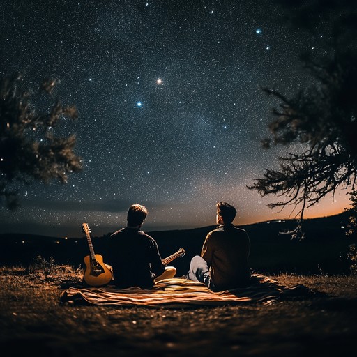 A soft and intimate tune perfect for serenading a loved one under the stars, creating feelings of love, nostalgia, and tenderness. The delicate acoustic guitar harmonies bring warmth and intimacy to the moment.