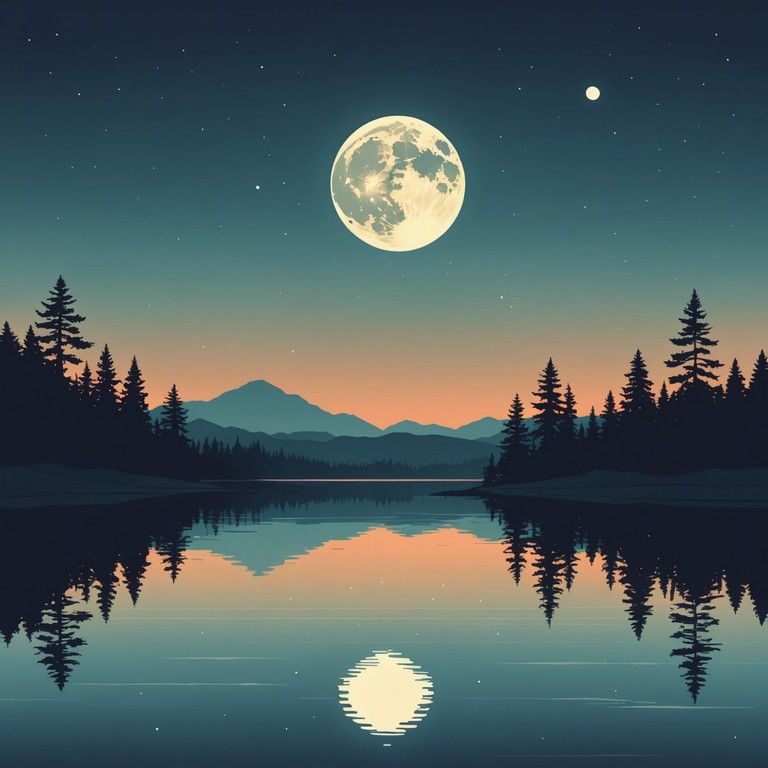 A composition that captures the quiet grace and mysterious allure of moonlit nights with delicate, flowing melodies that seem to whisper secrets of the unseen world. This piece uses a solo piano to convey a feeling of intimacy and otherworldly beauty, perfect for reflective listening in a peaceful setting.