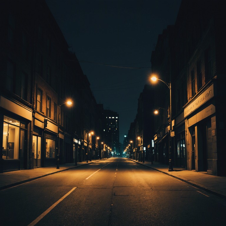 In this track, the dense atmosphere of a nocturnal city pervades through a mix of deep bass lines and sporadic electronic flares, evoking images of rain drenched streets and flickering neon lights. Ideal for capturing the essence of urban exploration or the tension of nighttime pursuits in a metropolis.