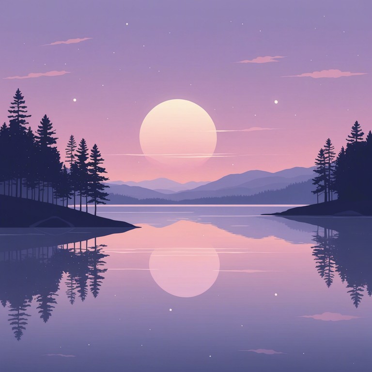 Immerse yourself in the tender embrace of serene echoes of twilight, a lyrical composition designed to soothe the soul and calm the mind. This piece combines gentle instrumentals with a poetic aura, perfect for unwinding after a long day or for meditative moments.