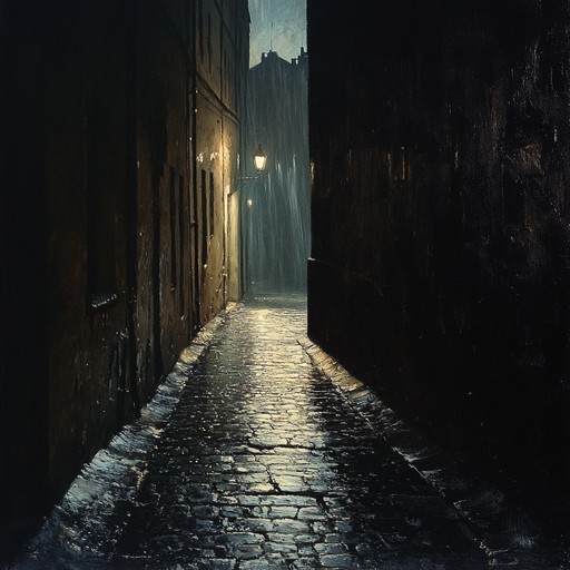 This instrumental track captures the essence of a dimly lit alleyway with its gritty and raw blues rock sound. The intense electric guitar riffs, soulful bends, and driving rhythm create a dark, moody atmosphere. The heavy distortion and subtle use of slides add an extra layer of depth, making it perfect for evoking images of late night city streets and smoky blues clubs.