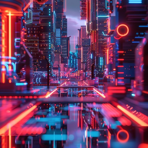 A surreal journey through a futuristic cityscape, blending ancient instruments with futuristic synths. The juxtaposition creates a hauntingly vivid and dynamic soundscape of a mythical world. Koto melodies intertwine with electronic glitches, creating a captivating and mysterious experience.