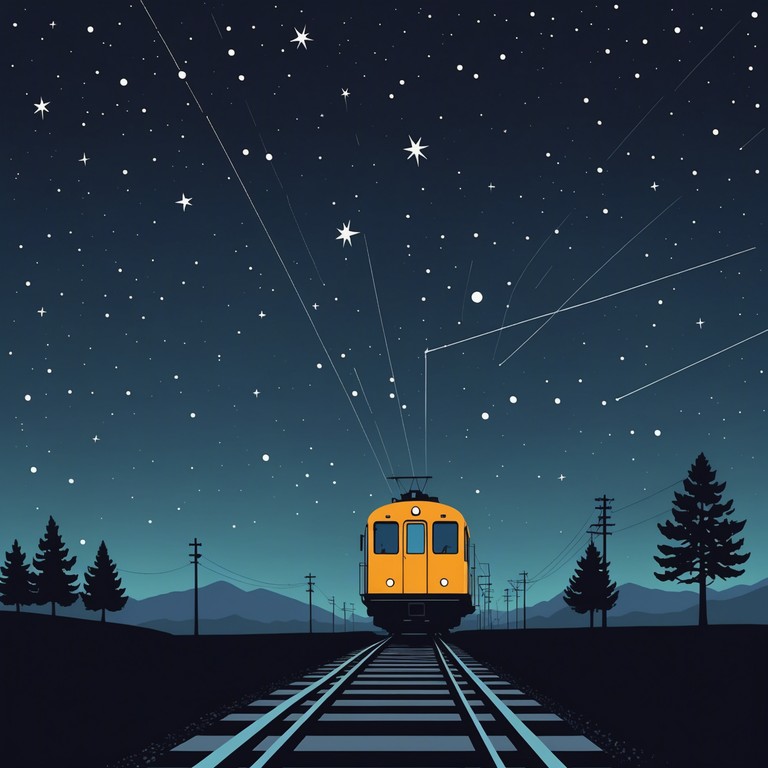 A soul stirring composition capturing the essence of a lone midnight train journey under a star lit sky. The sound of the harmonica carries through, resonating with the rhythm of the rails and the nostalgia of distant places. The lonely melody weaves a tale of travel and solitude, invoking a deep yearning for what lies beyond the horizon.