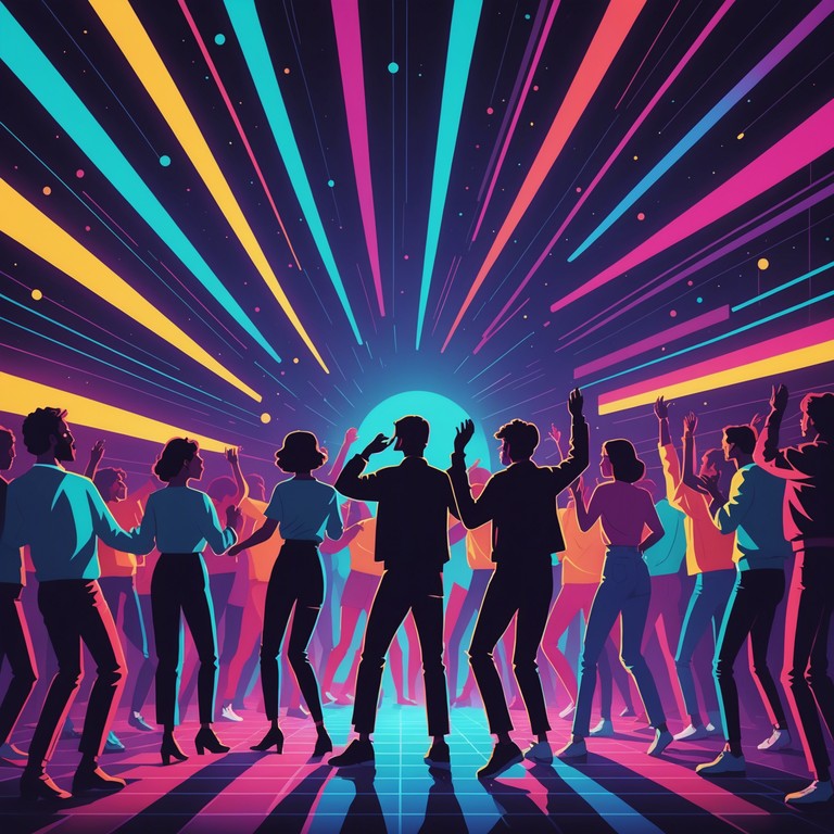 A high energy, jubilant track with powerful beats and groovy bass that captures the essence of an epic night out, sure to get listeners on their feet and dancing.