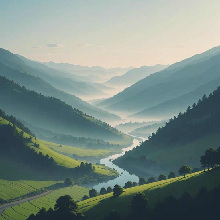 A gentle and soul touching flute composition that sonically narrates the tranquility and ancient wisdom of rolling hills and untouched landscapes, perfect for relaxation and introspection.