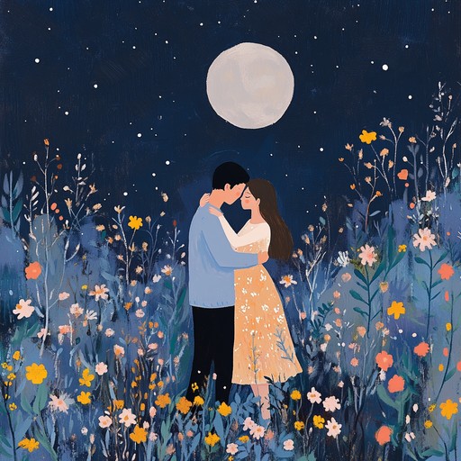 An intimate and soft waltz capturing the whispers of night. Perfect for romantic settings, where the gentle violin notes weave stories of love embraced by the quietude of the moonlit night.