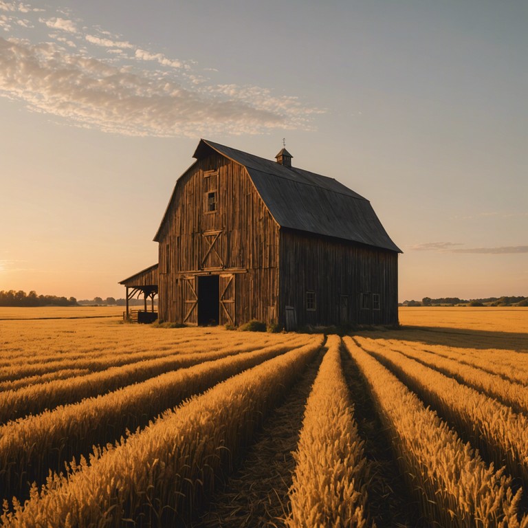 This instrumental song combines the soothing sounds of an acoustic guitar with a slow pace ideal for illustrating peaceful, pastoral scenes where nature's beauty quietly unfolds. The gentle strumming invokes a sense of tranquility, making it perfect for reflective moments or quiet afternoons in the countryside.