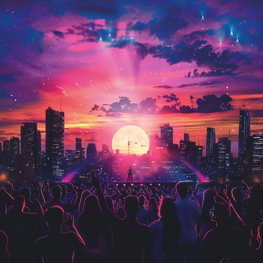 Lively and infectious, this song combines pulsating electronic beats and bright synths to create a joyful and uplifting experience. The track's catchy melody and energetic rhythm invite listeners to dance and embrace a positive, optimistic vibe.