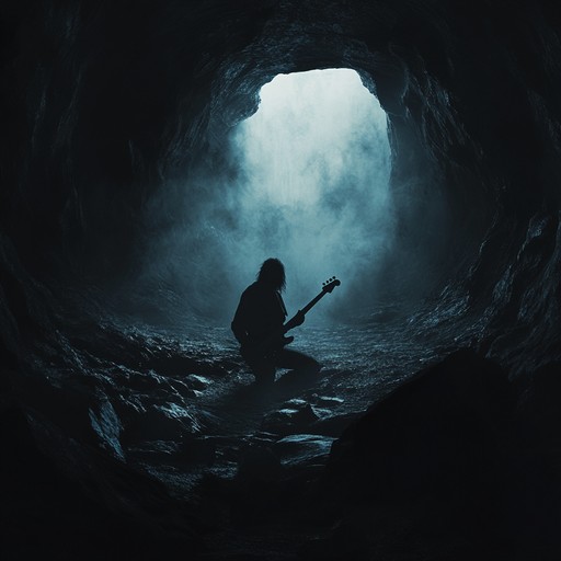 A powerful instrumental featuring heavy guitar riffs and dynamic shifts, capturing the essence of a descent into darkness and emotional turmoil.