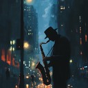 a funky jazz piece capturing vibrant urban life and energy.