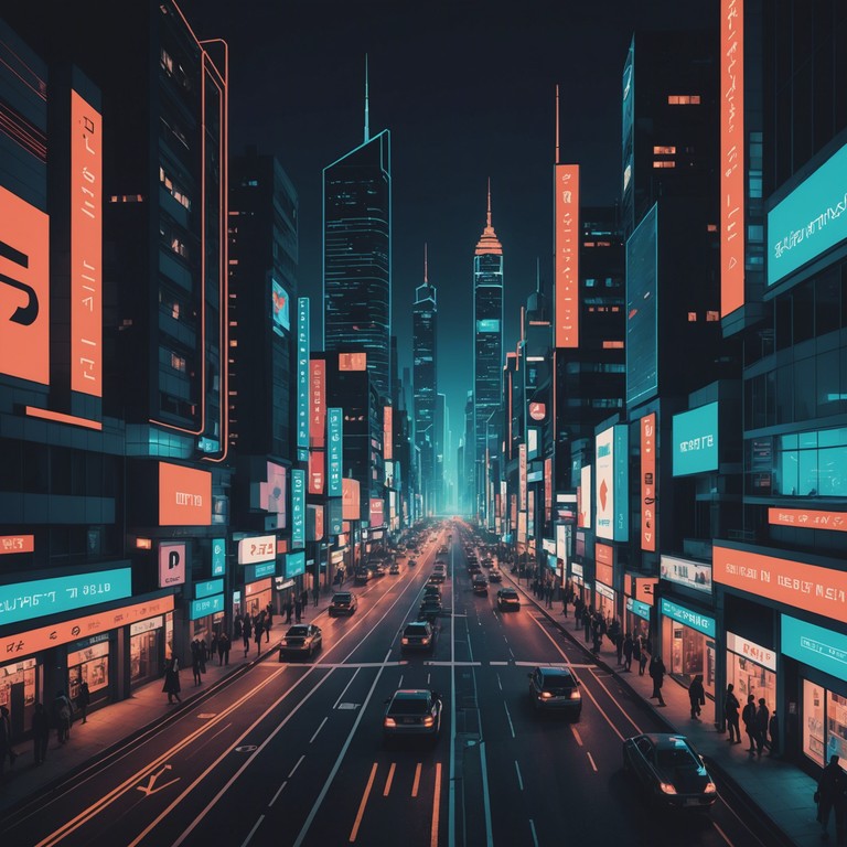 Transporting listeners to a vibrant, virtual tokyo, where futuristic synths and jpop rhythms converge to form an inspiring anthem perfect for a bright, energetic day or an exhilarating night out.