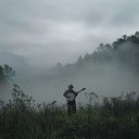 eerie banjo echoes through haunted appalachian hills