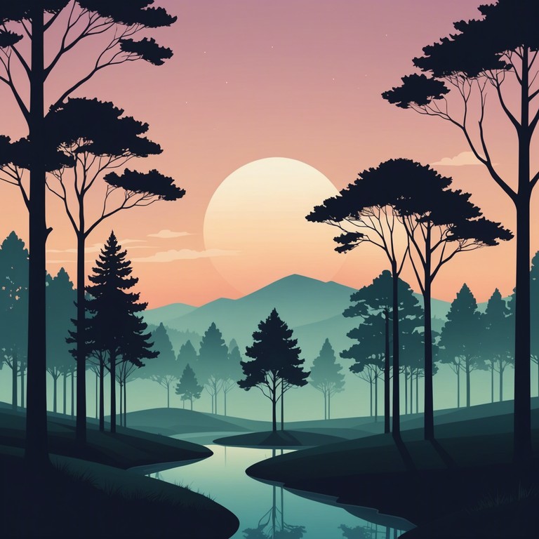 Imagine a track where smooth jazz meets the unpredictability of experimental rock, enveloped in a serene yet stirring atmosphere created by the gentle strums of an electric guitar and intricate sound engineering. A perfect backdrop for late night musings or creative sessions.