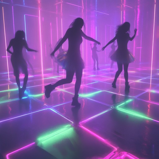 An electro pop k pop track with vibrant, high energy synths and groovy bass lines. It merges catchy melodies and pulsing beats, creating an electrifying atmosphere perfect for dance parties.