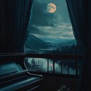 solo piano depicts reflective moods deeply.