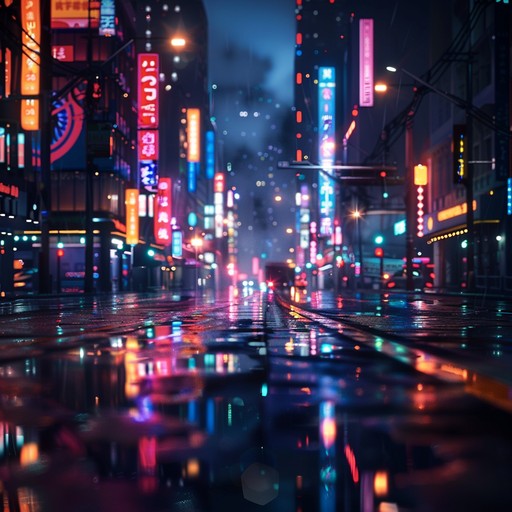 A longing synthwave track that evokes imagery of deserted city streets bathed in neon lights. Slow synth leads accompanied by soft, resonant pads create a dreamy, melancholic atmosphere that transports listeners to a nostalgic 80s urban landscape. It captures the essence of heartfelt yearning and lost memories framed in a retro futuristic setting.