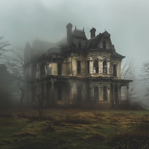 Dive into an atmospheric piece filled with ghostly whispers and echoing footsteps within the darkened halls of an old, abandoned mansion. This track captures the eeriness and isolation of a haunted house through haunting melodies and reverb laden effects, creating an unsettling yet fascinating soundscape.