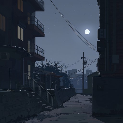 Transport listeners to a calm, reflective night in the city with soft, soulful rhythms. This instrumental captures the essence of silent streets under the moonlight and gentle breezes, evoking a sense of peaceful introspection and tranquility.