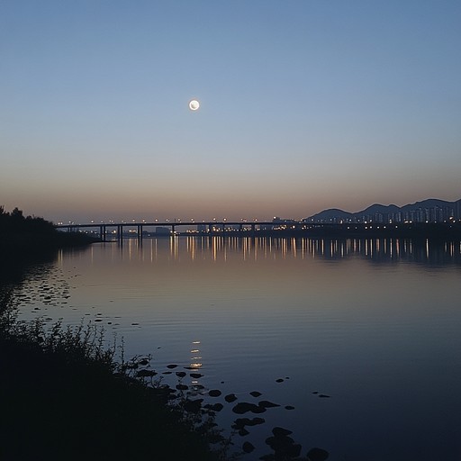 Incorporating electronic elements to enhance the traditional melody, this composition intends to reflect the serenity of the han river at dusk, melding the old and new korea in harmony.