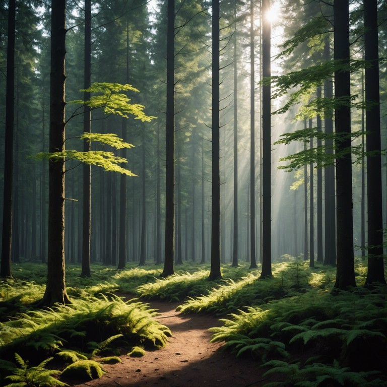 This track blends gentle instrumental sounds with the naturally calming noises one might hear on a peaceful walk through a verdant forest. Delicate touches of the kantele add a mystical charm, creating an immersive experience that evokes a sense of tranquility and connection with nature.