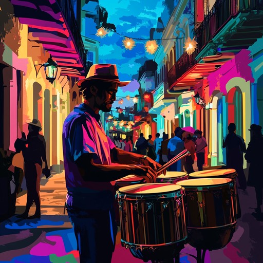 An instrumental track that blends the infectious rhythms of latin jazz with groovy basslines and syncopated funk beats, creating an energetic atmosphere reminiscent of a lively havana night. Featuring dynamic brass sections, percussive congas, and improvisational piano solos that drive the melody forward.