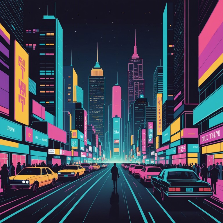 This track is an adventure into the heart of the city at night, where smooth, deep basslines intersect with crisp, illuminant layers of synthesizer, creating an atmosphere that's both chic and invigorating. Perfect for a night drive or a sophisticated lounge atmosphere.