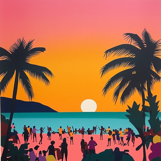 Dive into a world where tropical beaches and joyous vibes come together, featuring energetic bass and echoing effects that encapsulate the essence of a perfect summer day.