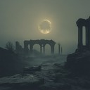 epic instrumental voyage through mystical landscapes under moonlit skies