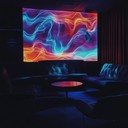 contemporary vibes mix chaotic lounge scenes effortlessly