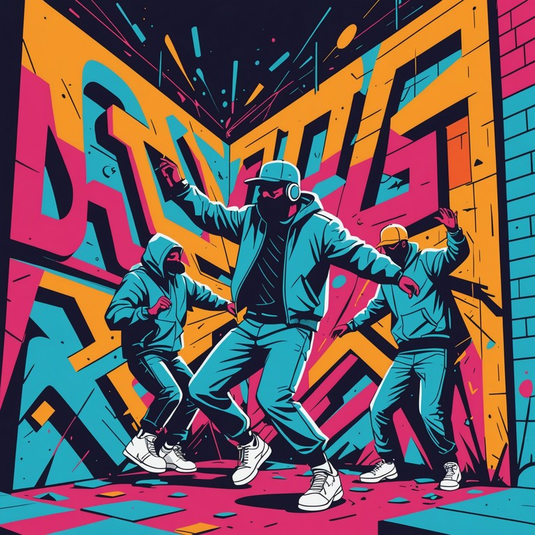 A power packed track where aggressive percussion and reggaeton beats create a defiant urban atmosphere, resonating with the spirit of street rebelliousness and raw energy.