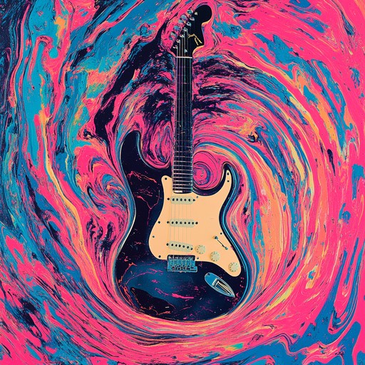 A high octane instrumental track fusing trippy psychedelic effects with the raw aggression of hardcore punk, creating an immersive and chaotic sonic experience that transports listeners through a whirlwind of distorted riffs and frenetic rhythms.