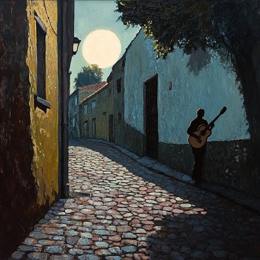 In this track, the spanish guitar takes center stage, weaving intricate melodies that recall the ancient tales and passionate spirit of andalusia. The composition blends traditional flamenco techniques with a modern sensibility, inviting listeners on a musical journey through moonlit streets of a bygone era.