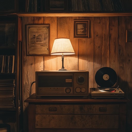 Imagine sitting by an old, crackling radio, the soft hum of history playing through lofi filters for a modern twist. This track bridges past and present with a soothing, reflective soundscape.