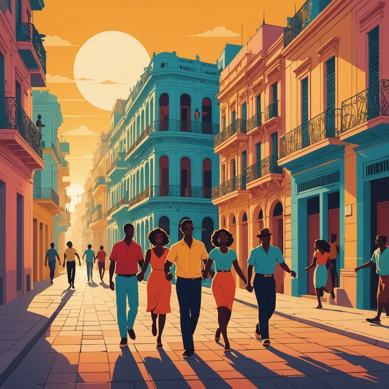 This instrumental track captures the heart of havana with uplifting salsa rhythms perfect for a sunny day. The music swirls with vibrant beats and heartfelt melodies, invoking the energy and warmth of cuba’s streets. It’s designed to uplift, energize, and inspire heartfelt dancing and joy.