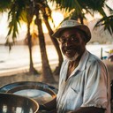 upbeat steelpan rhythms ignite morning with joyful calypso beats