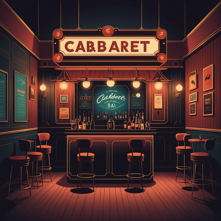 Imagine a dimly lit stage where vintage velvet curtains slowly unveil a solitary accordion player. The song captures the essence of forbidden gatherings in an underground 1930s cabaret. As the accordion breathes life into the stagnant air, the melody tells a tale of secrecy and forbidden romances cloaked under the cover of night. With each note, the shadows dance, reflecting tales of yesteryear and mysteries untold.